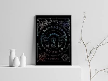 Dotwork Ouija - Impression estampée