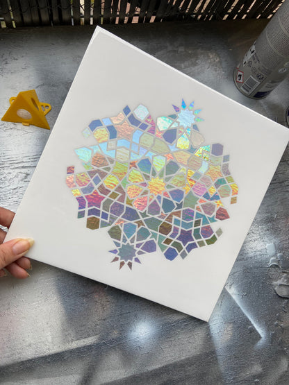 Nūr² - Tableau lumineux  (Œuvre originale)