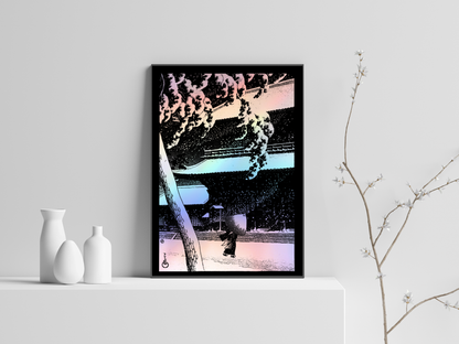 Zojoji Temple - Kawase Hasui - Impression estampée