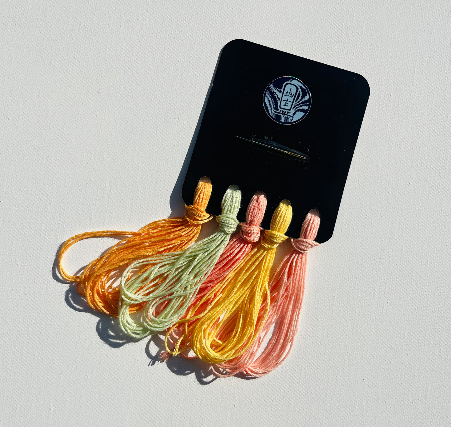 Kit Broderie - Motif moucharabieh rond