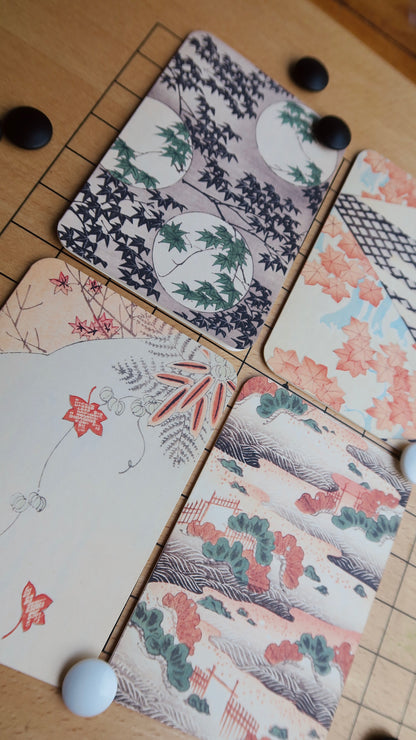 Collection Momiji 紅葉 - Cartes d'automne illustrées