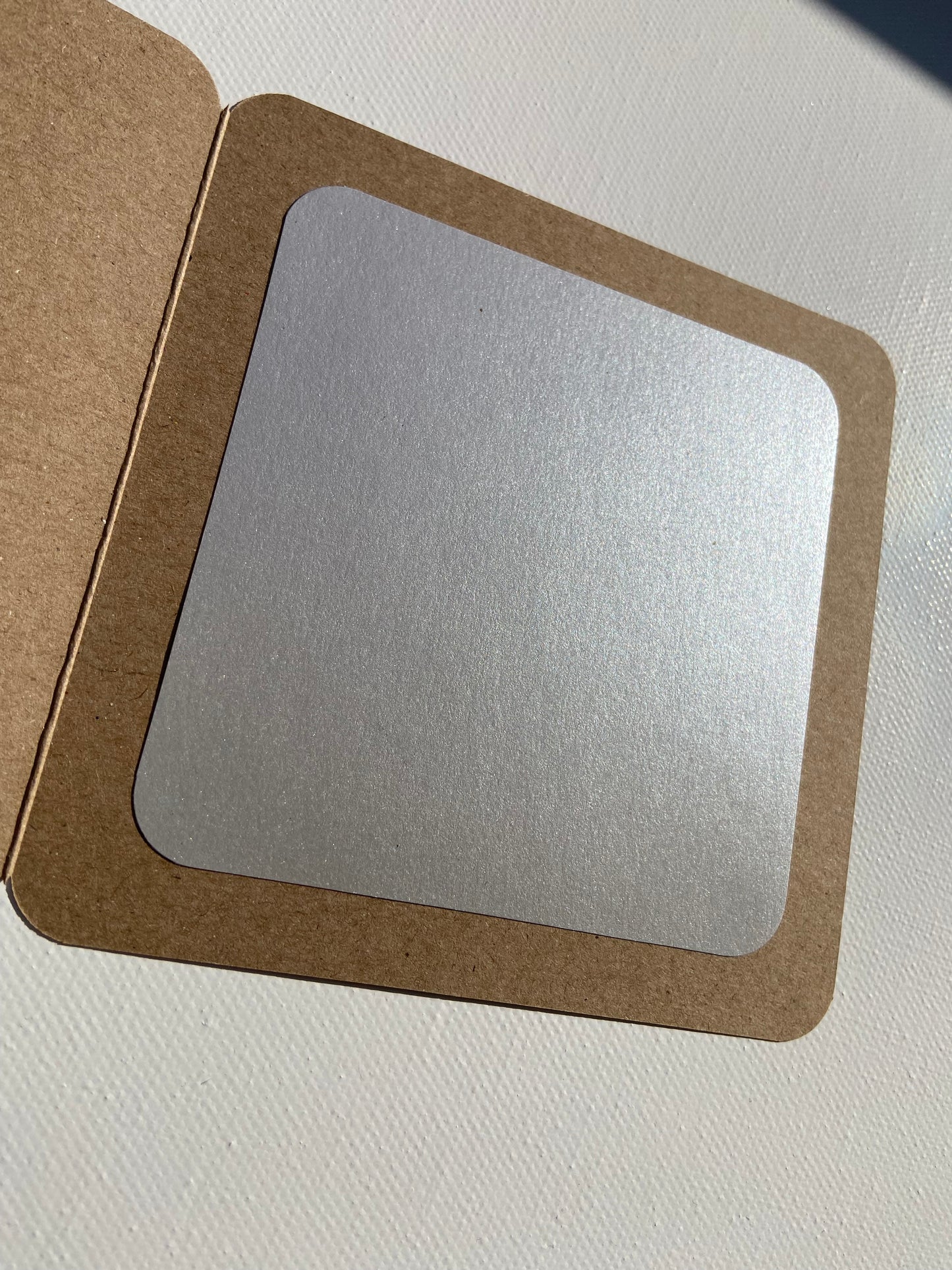 Cartes de vœux carrées - Motif moucharabieh