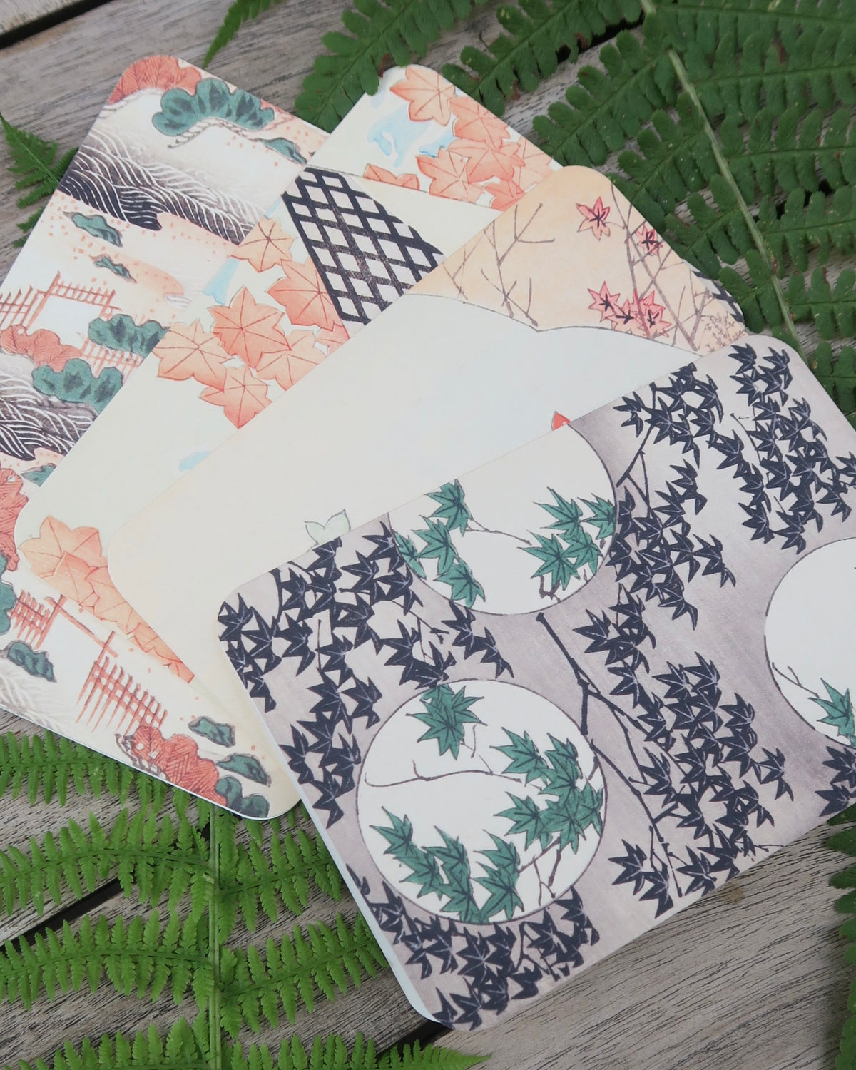 Collection Momiji 紅葉 - Cartes d'automne illustrées