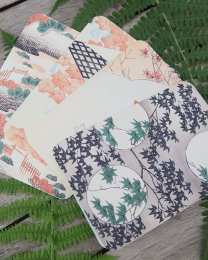 Collection Momiji 紅葉 - Cartes d'automne illustrées