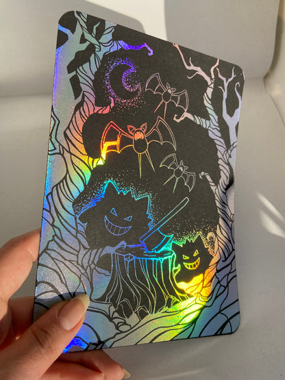 Forest ghosts - Impression estampée