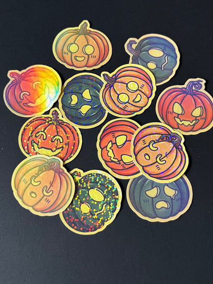 Lot de 10 stickers Halloween – Designs originaux