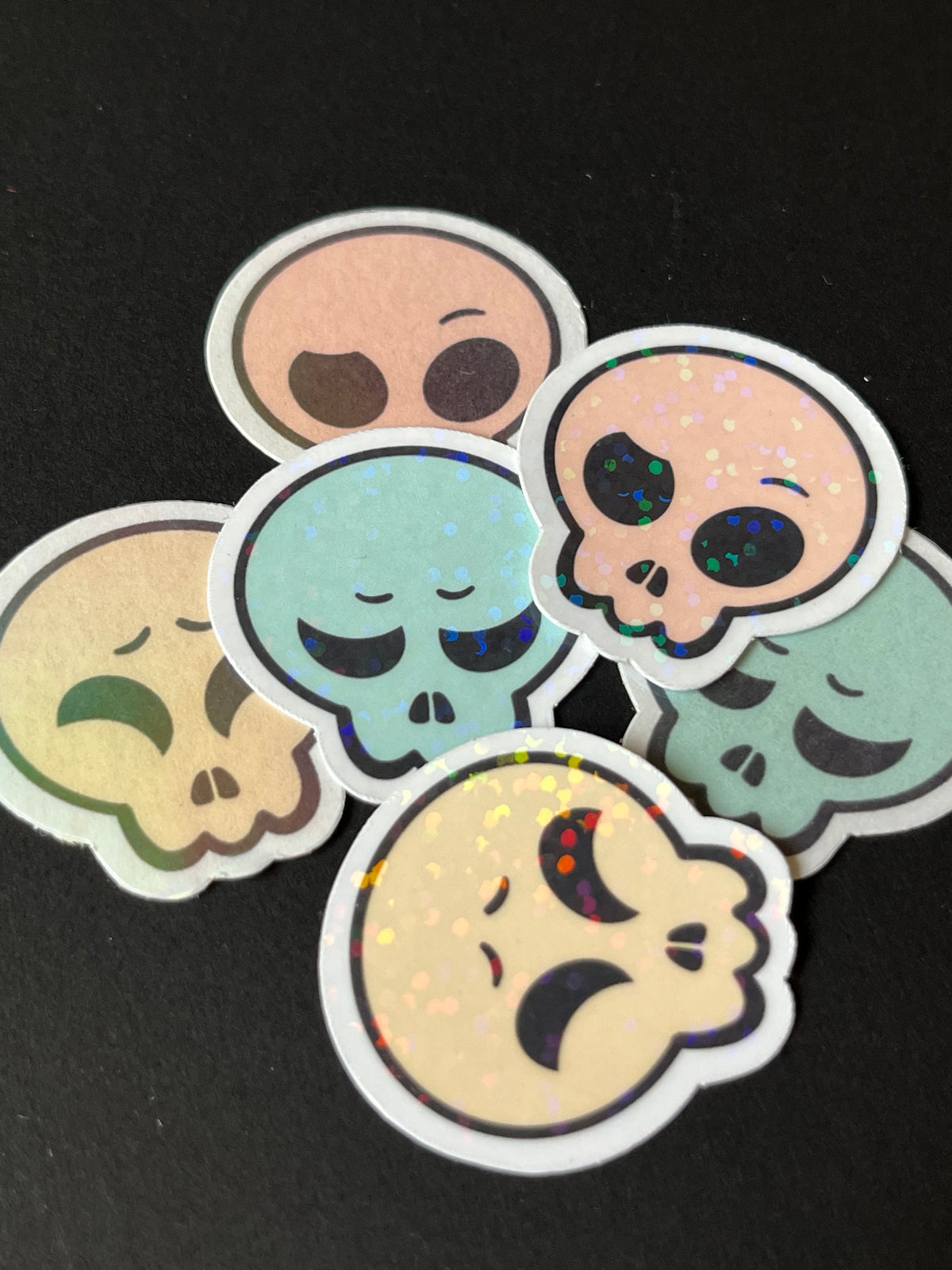 Lot de 10 stickers Halloween – Designs originaux