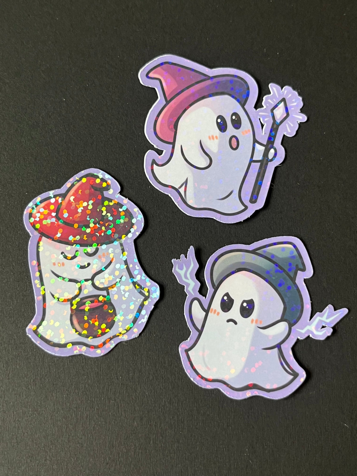 Lot de 10 stickers Halloween – Designs originaux