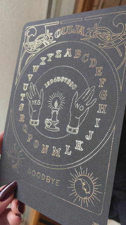 Dotwork Ouija - Impression estampée