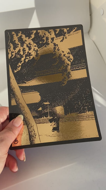 Zojoji Temple - Kawase Hasui - Impression estampée