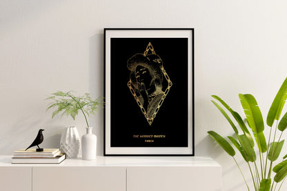 The Worried Maiden - Impression estampée