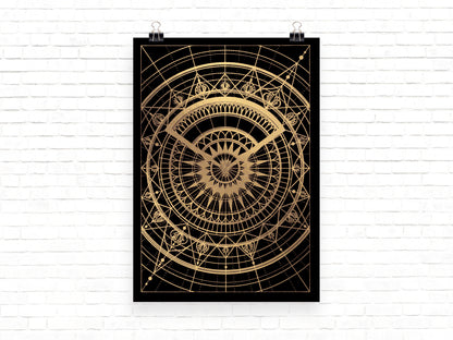 212 Mandala - Impression estampée